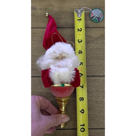 Vintage Santa Claus Christmas Tree Ornament - Picture 3 of 4